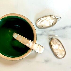 Kendra Scott Mother of Pearl Set
